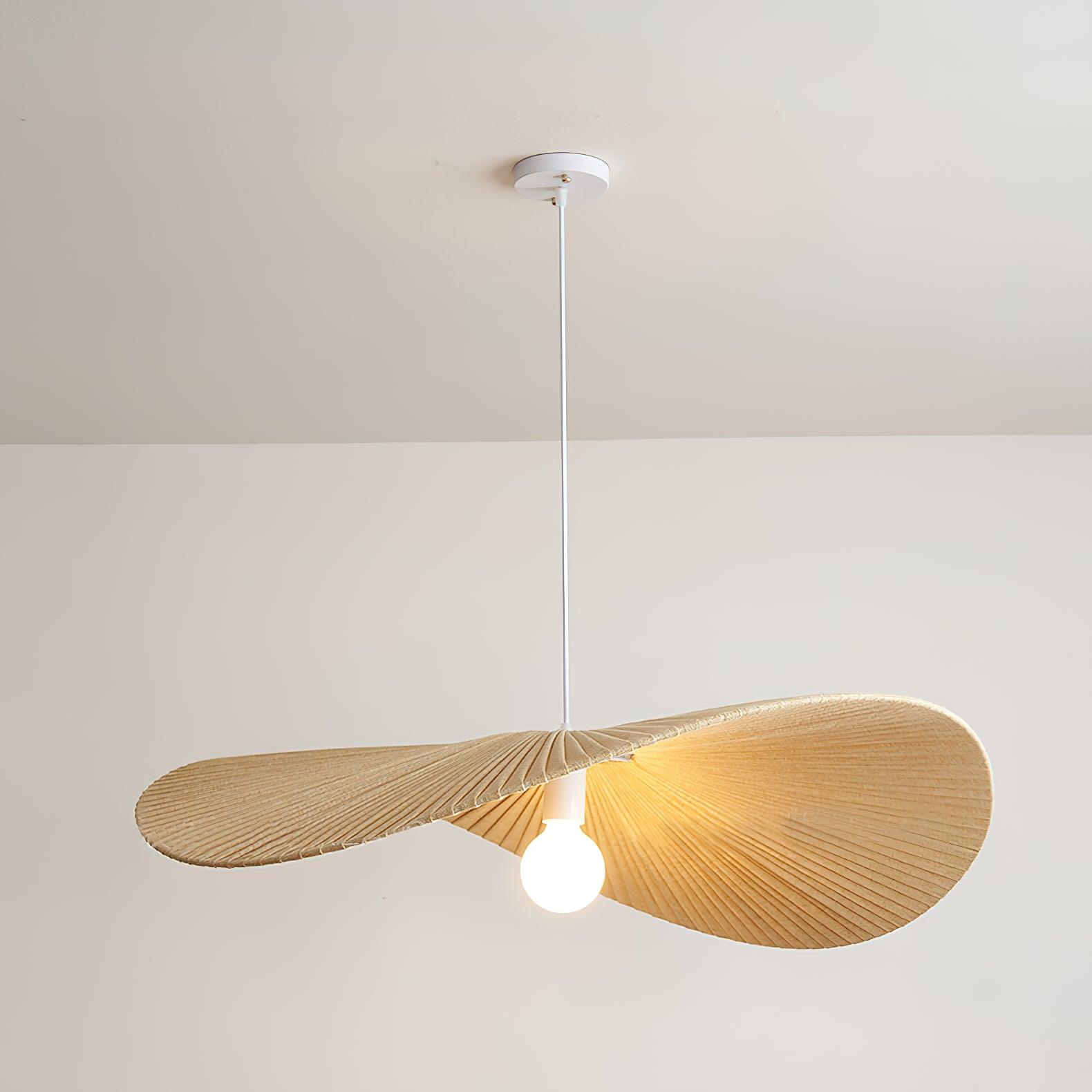 Cedrin Pendant Lamp Wave Natural
