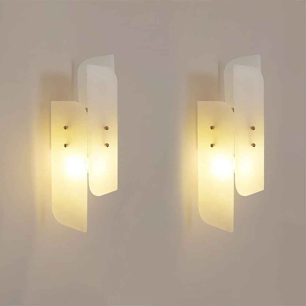 Eiroette Alabaster Wall Sconce