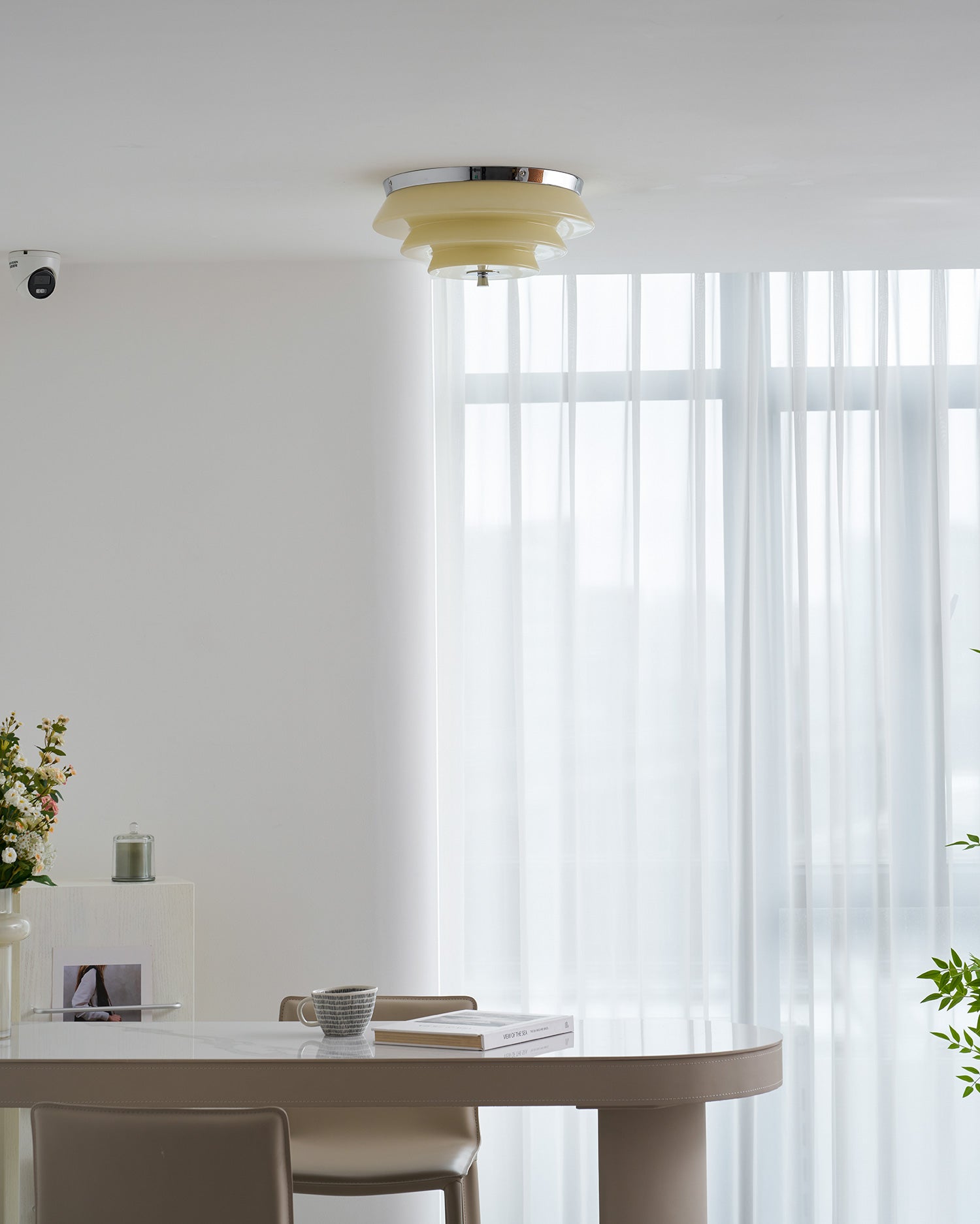 Eirenia Glass Ceiling Light