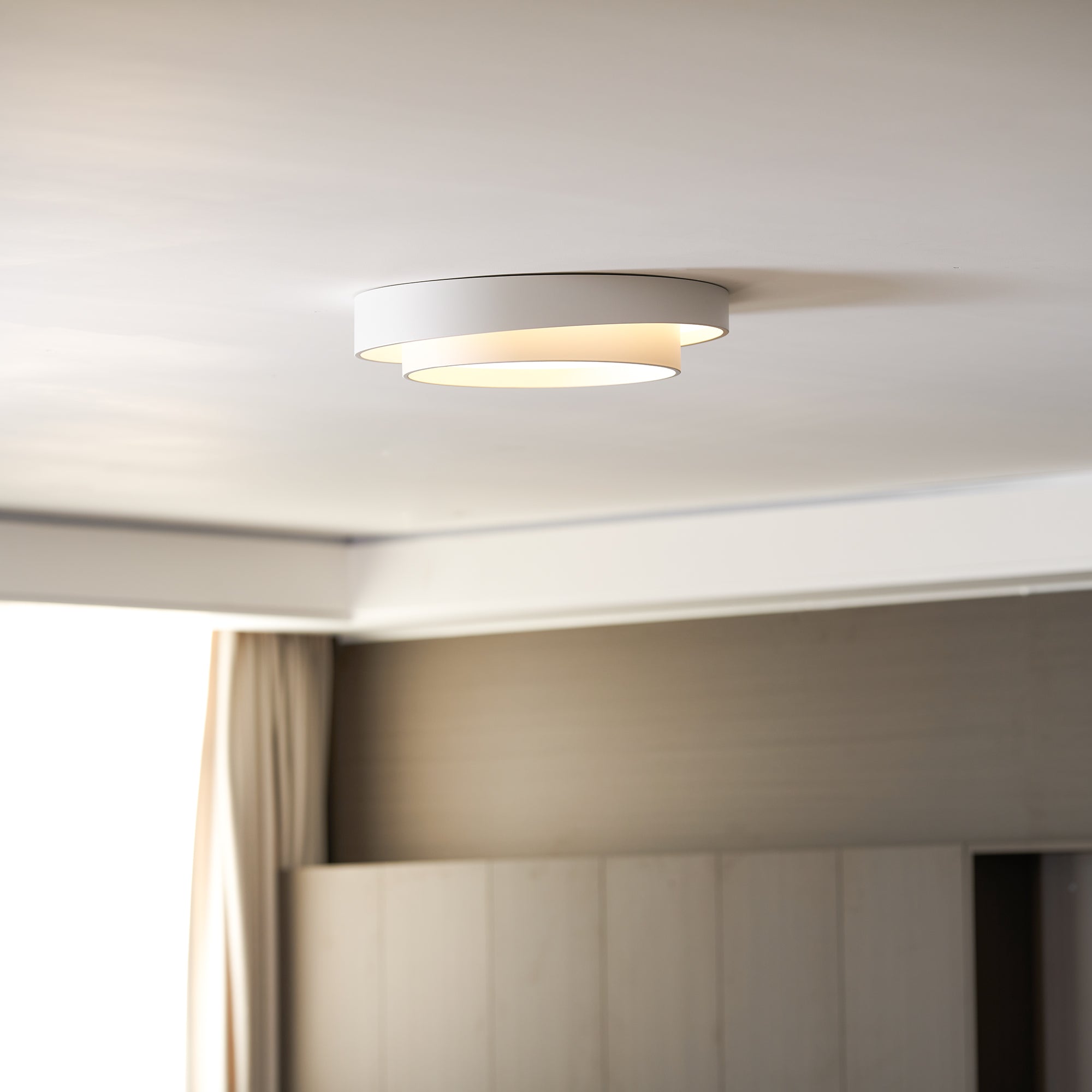 Bellley Iron Flush Mount Ceiling Light