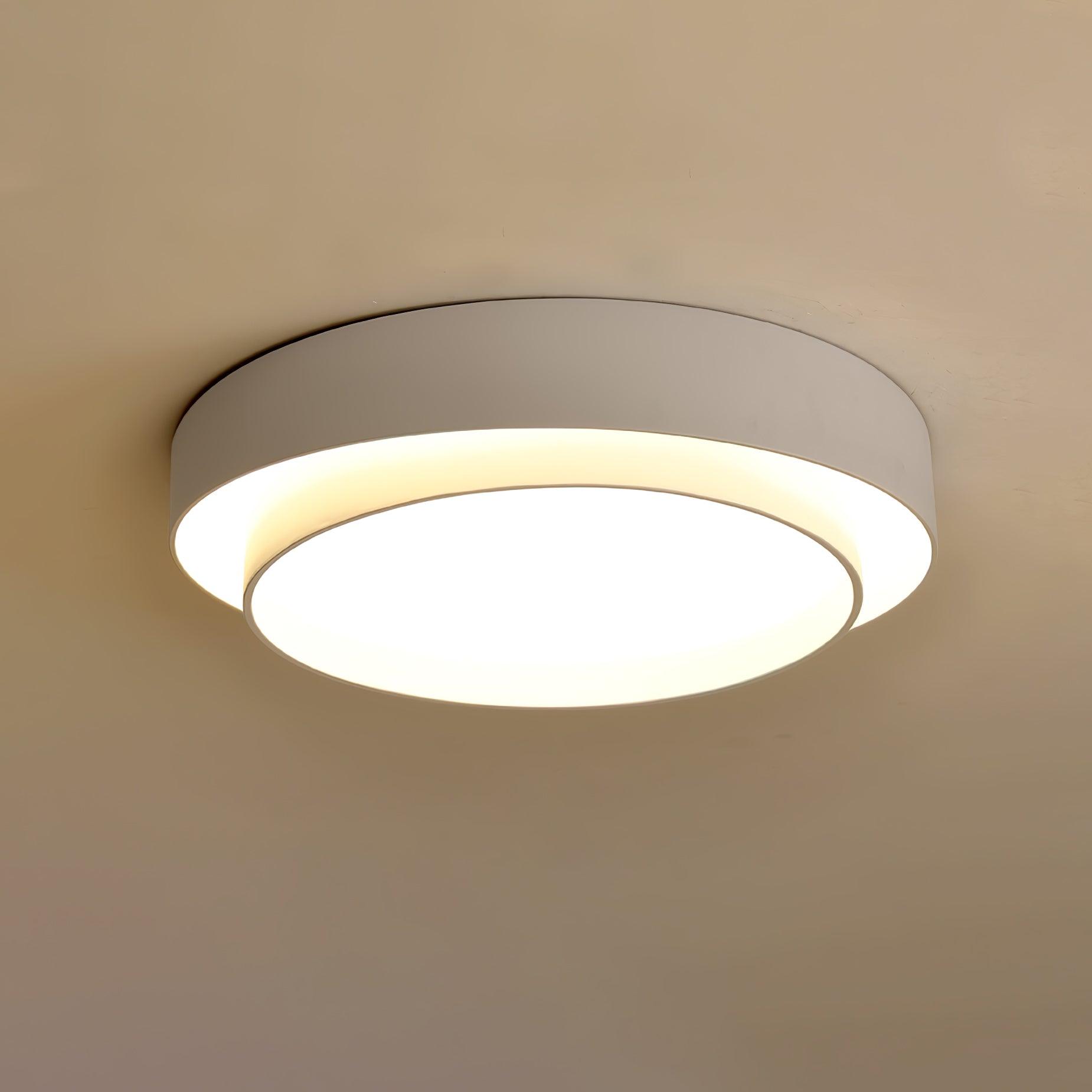 Jasper Ceiling Light Double Layers Modern Cylinder