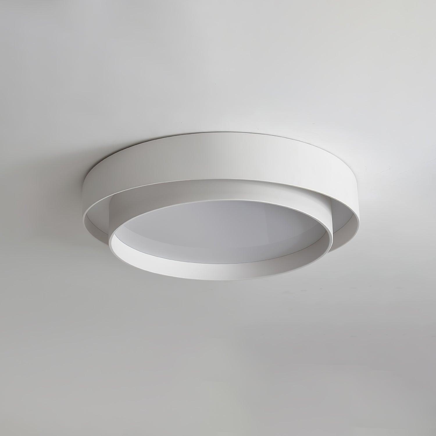 Jasper Ceiling Light Double Layers Modern Cylinder