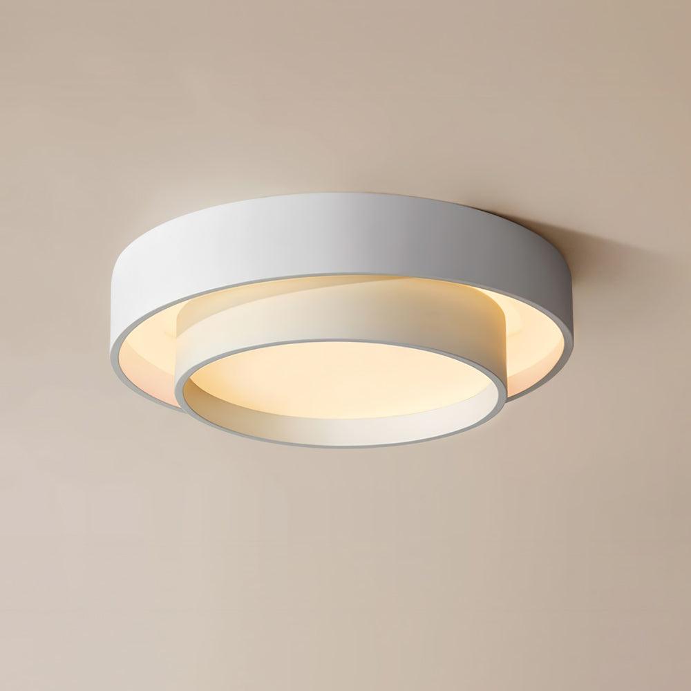 Jasper Ceiling Light Double Layers Modern Cylinder