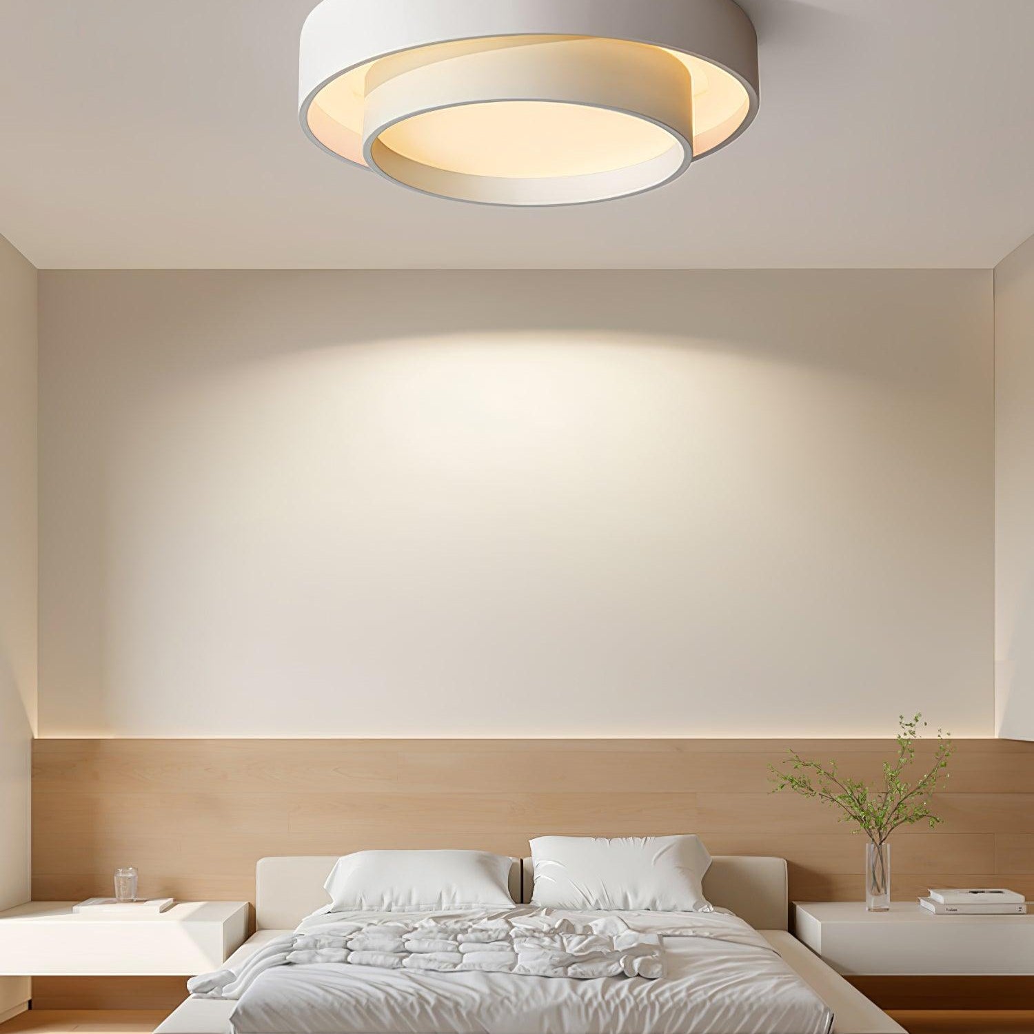 Jasper Ceiling Light Double Layers Modern Cylinder
