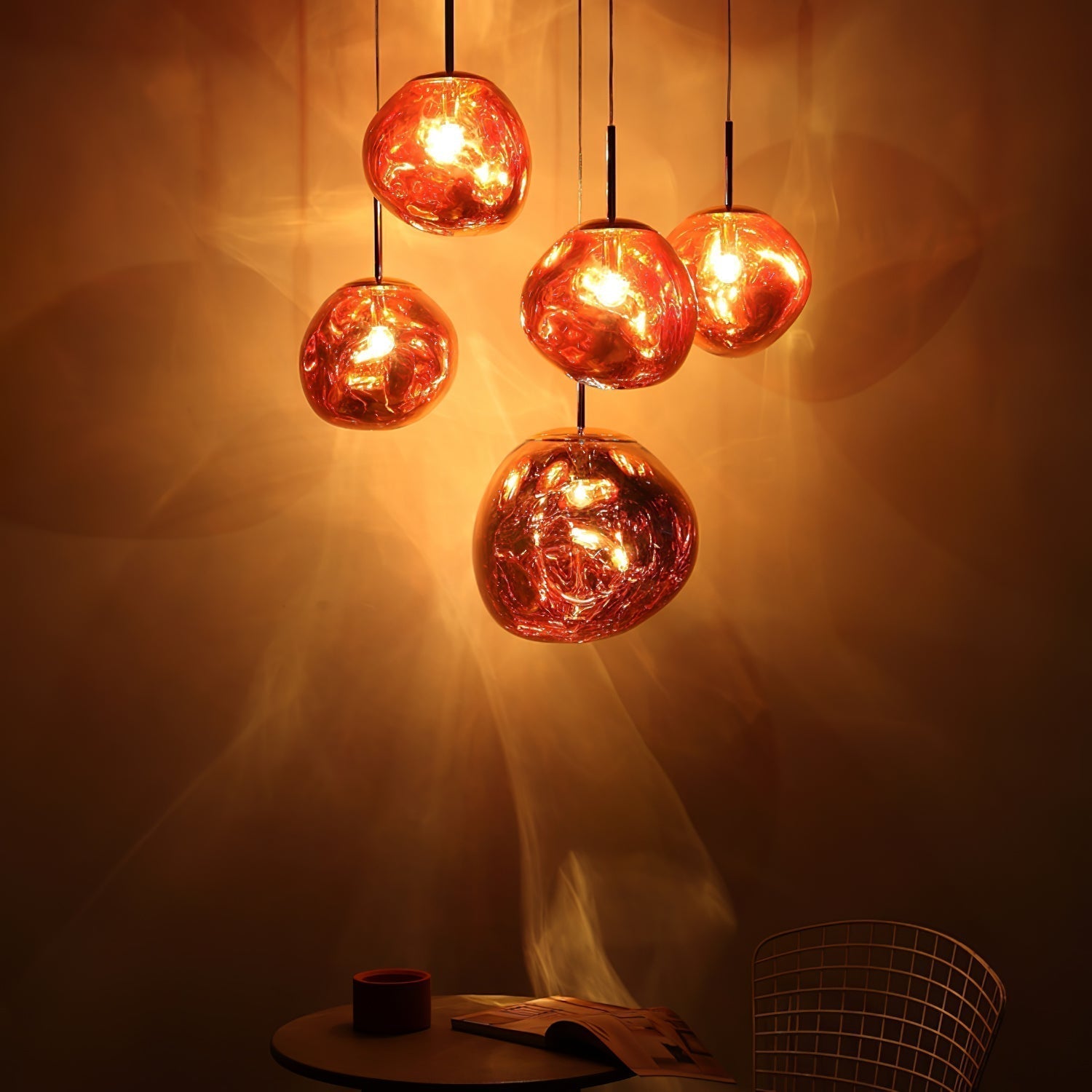 Solara Pendant Lamp Irregular Cluster Sculptural
