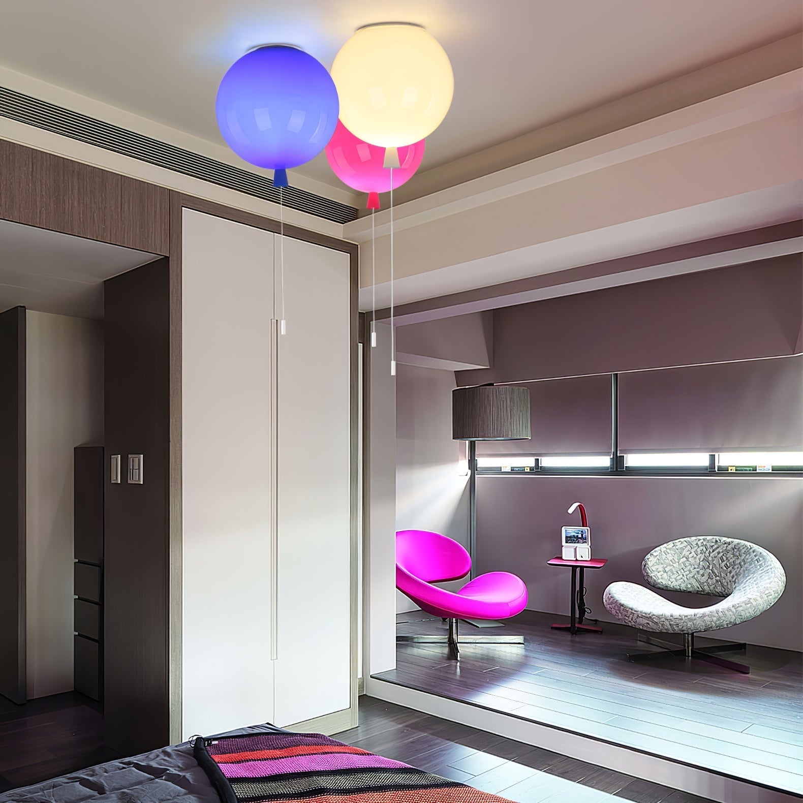 Elaron Pendant Lamp Balloon Shape Playful Whimsical