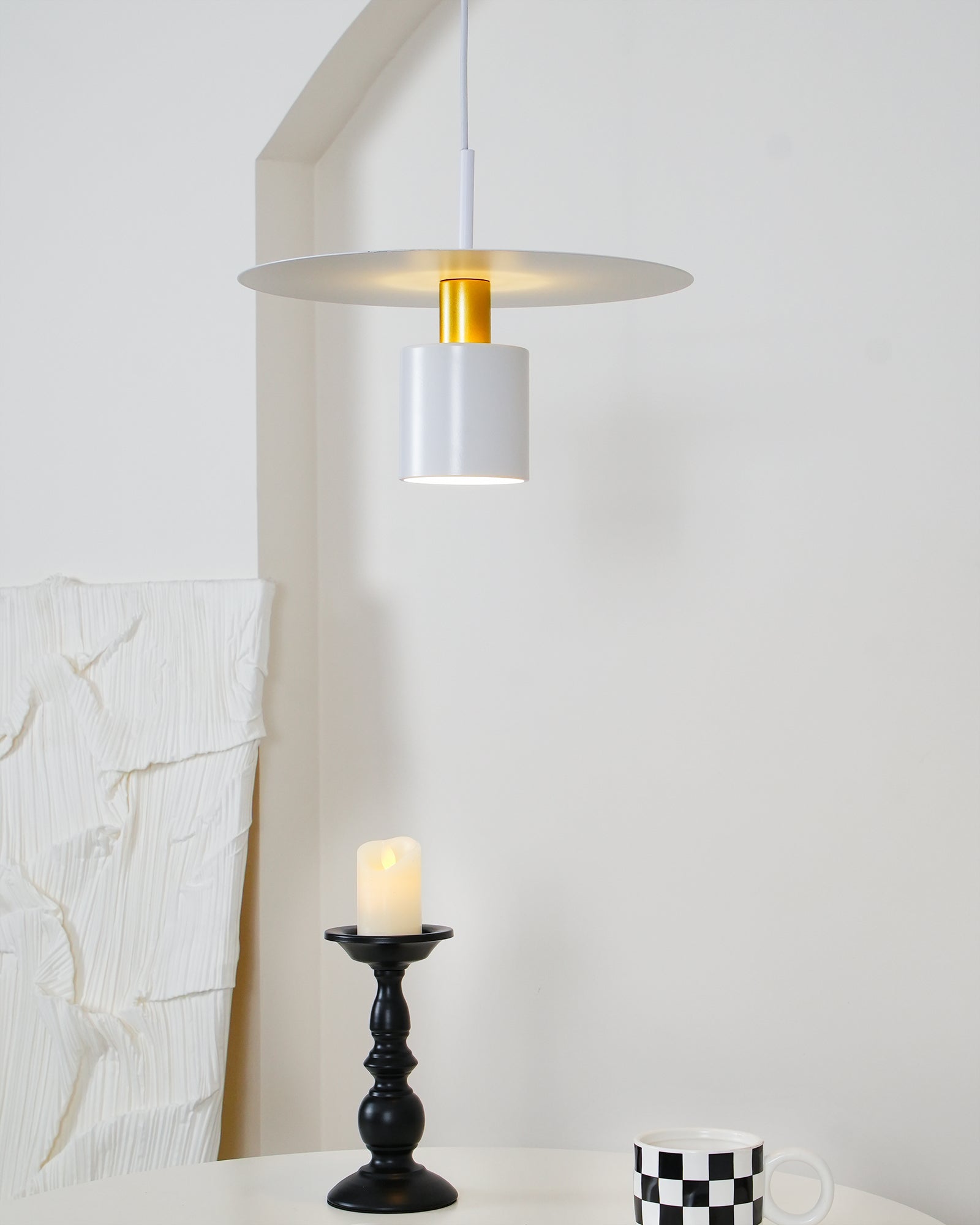 Erixy Pendant Lamp Cylinder Disc Industrial