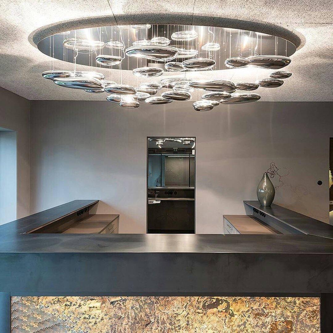 Feririan Ceiling Lamp Aluminum Pebble