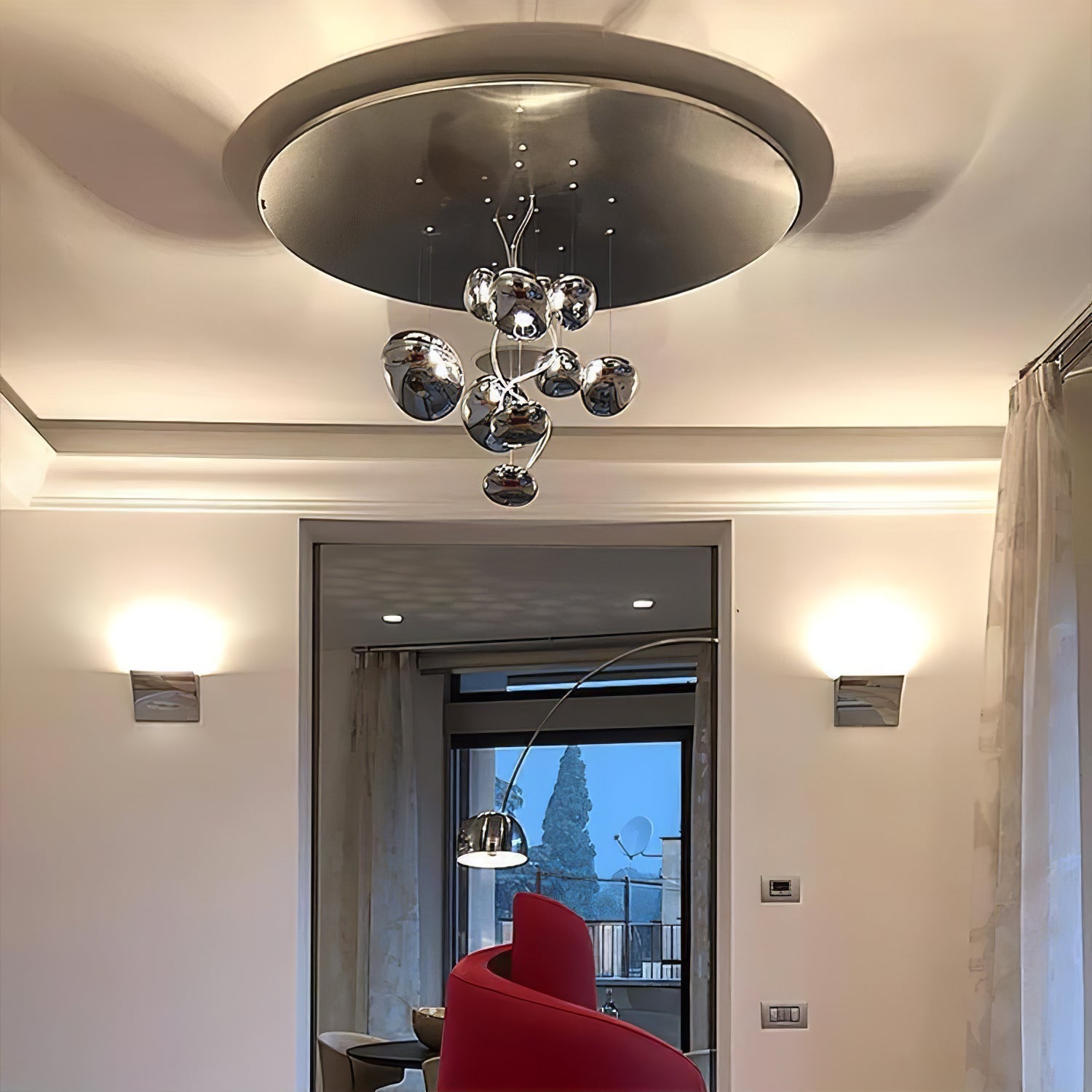 Feririan Ceiling Lamp Aluminum Pebble