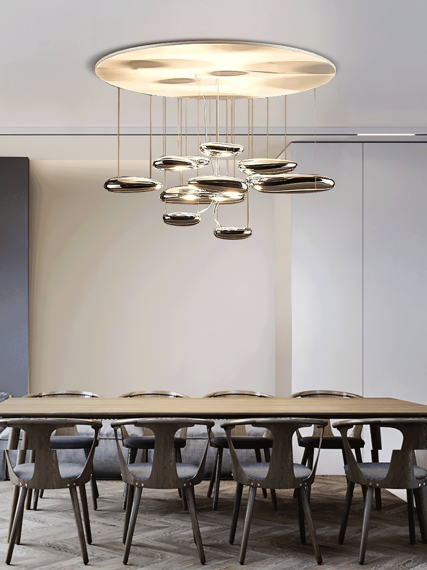 Feririan Ceiling Lamp Aluminum Pebble