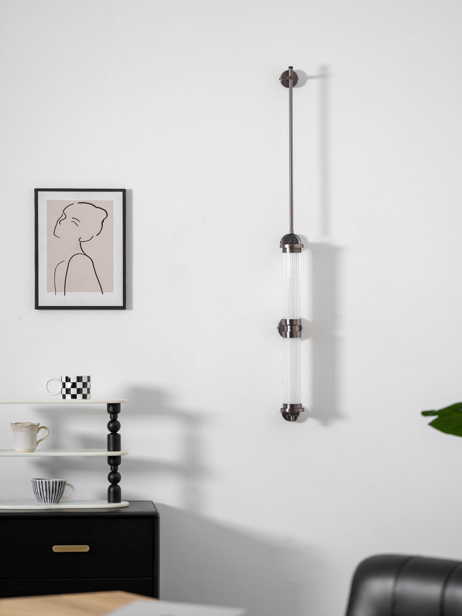 Eirirella Premium Nordic Art Vertical Glass Sconce Wall Lamp