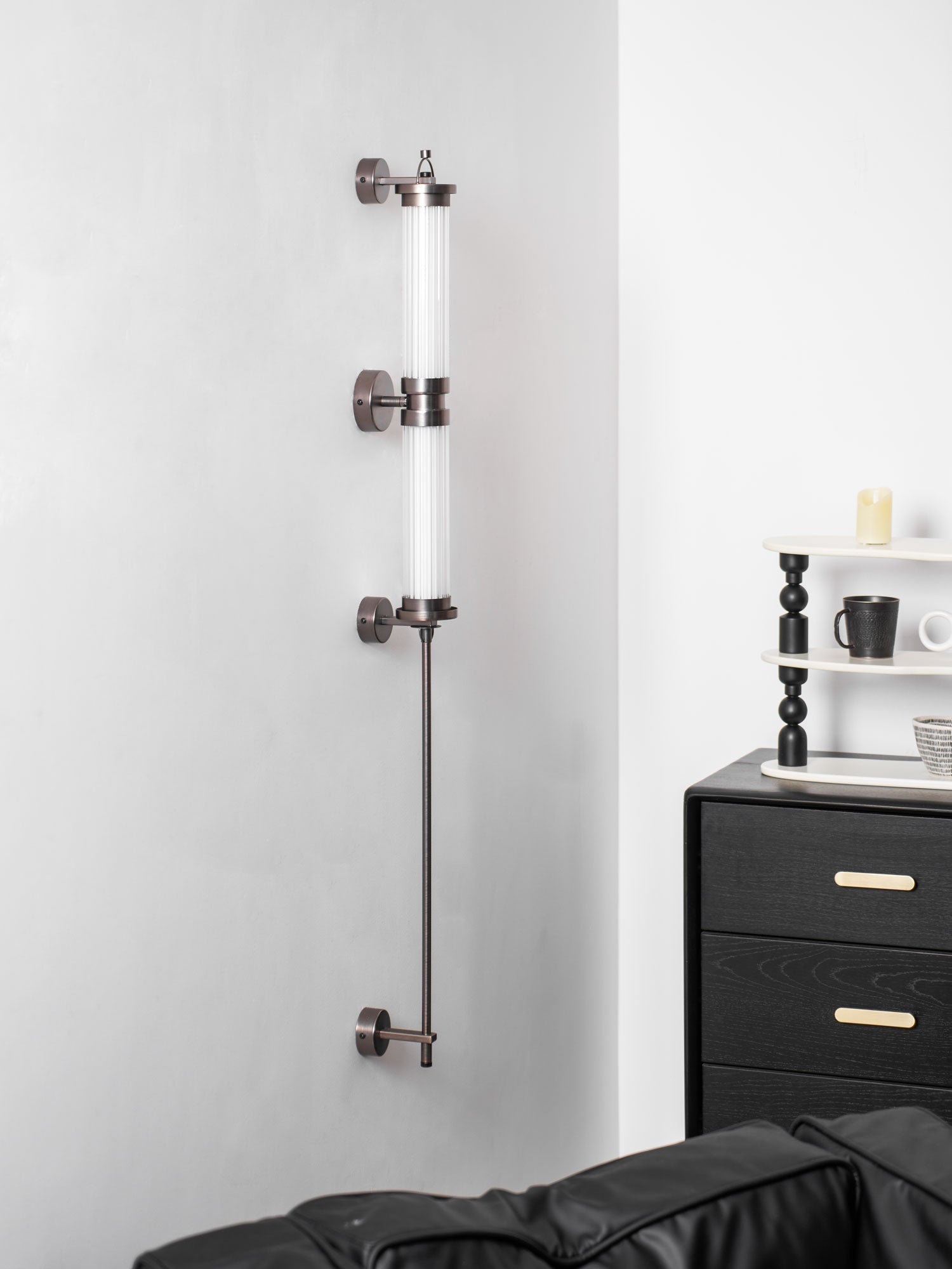Eirirella Premium Nordic Art Vertical Glass Sconce Wall Lamp