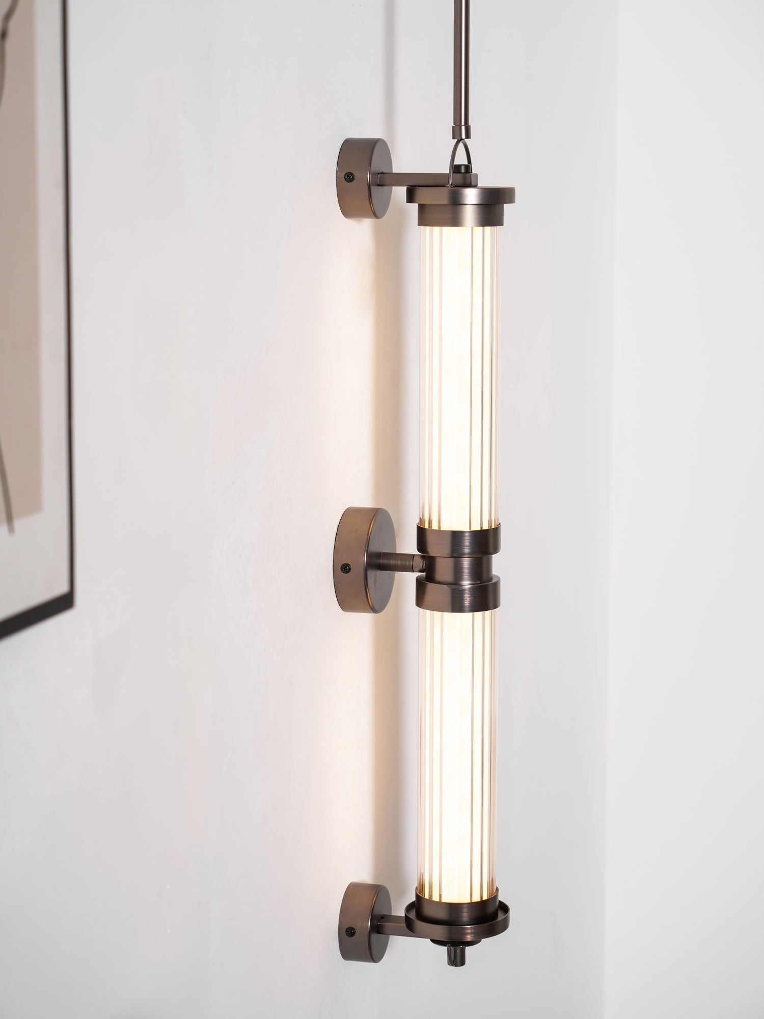 Eirirella Premium Nordic Art Vertical Glass Sconce Wall Lamp