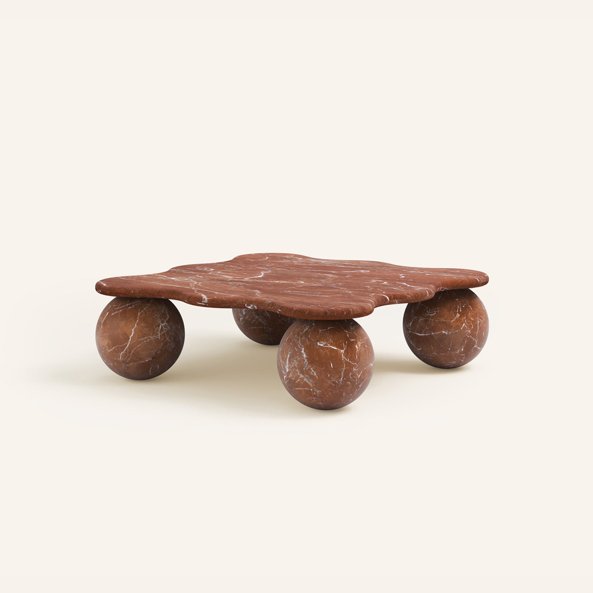 Mesa Pebble Stone Coffee Table