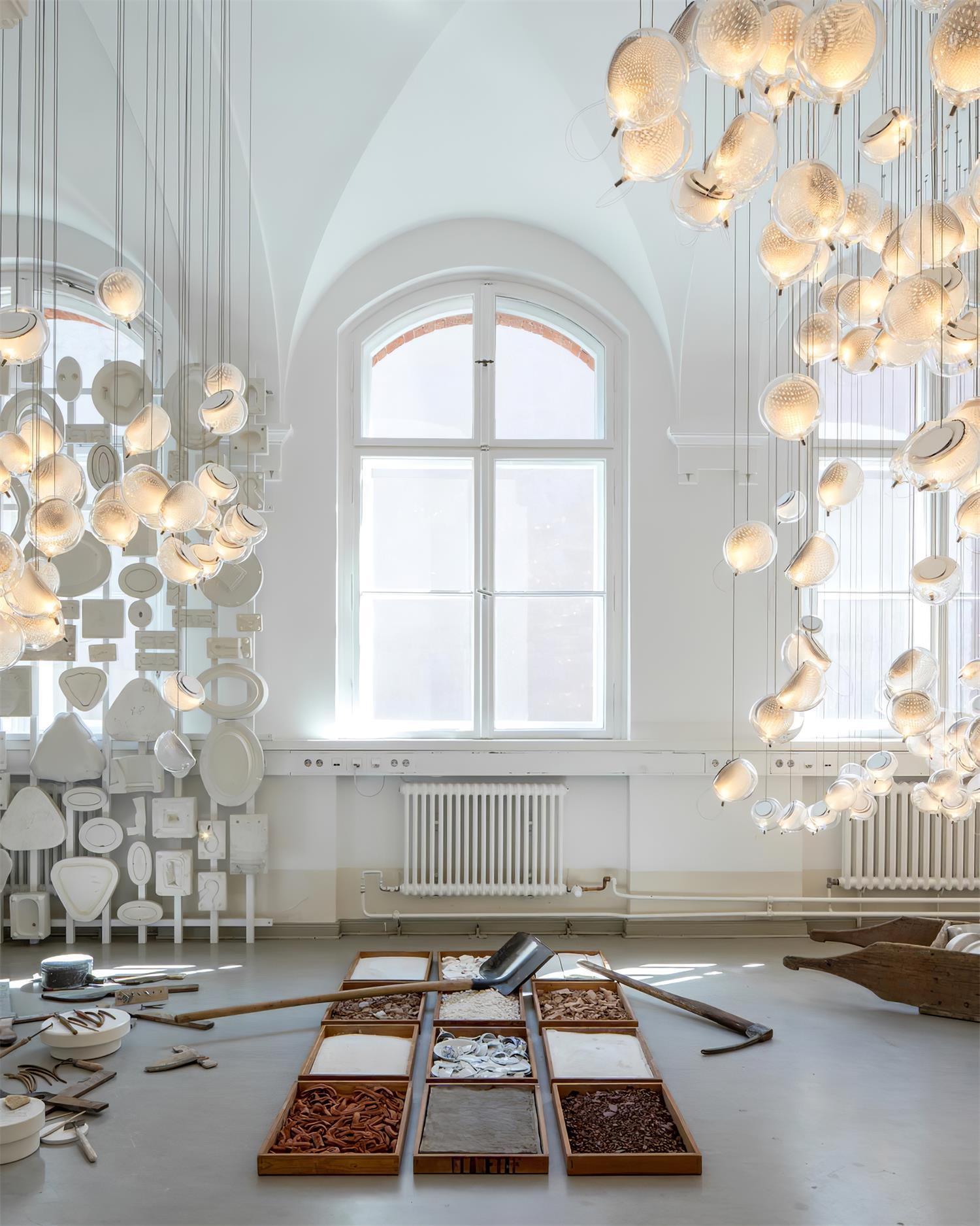 Ario Artistic Glass Pendant Light