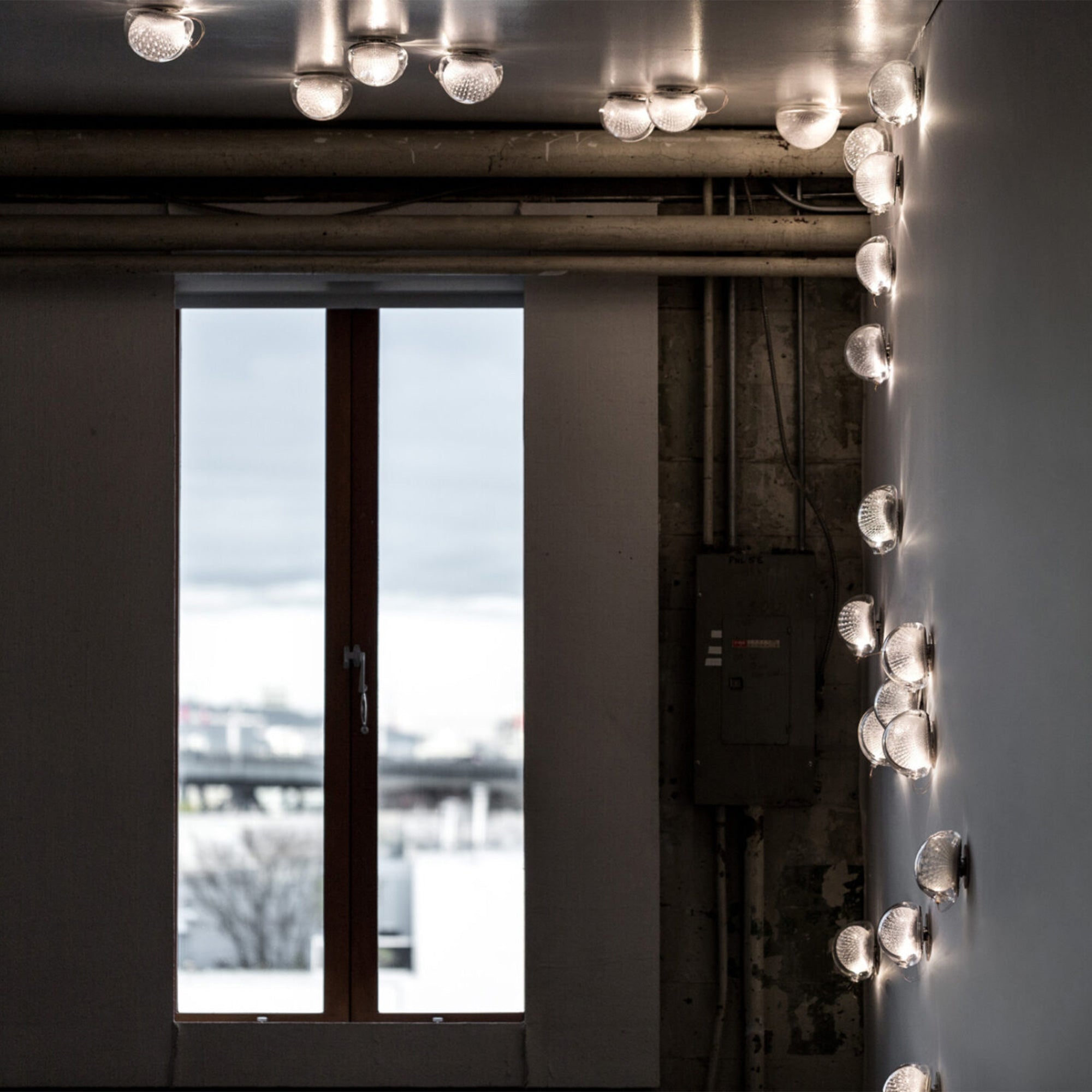 Sostor Wall Lamp Premium Nordic Art Glass Metal
