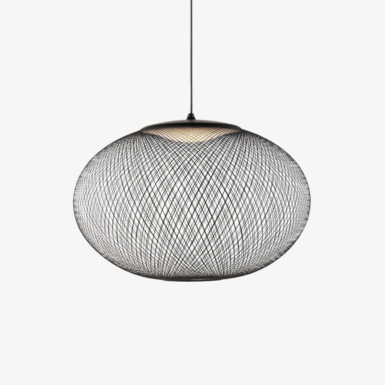 Orelenira Pendant Lamp Metallic Mesh Black