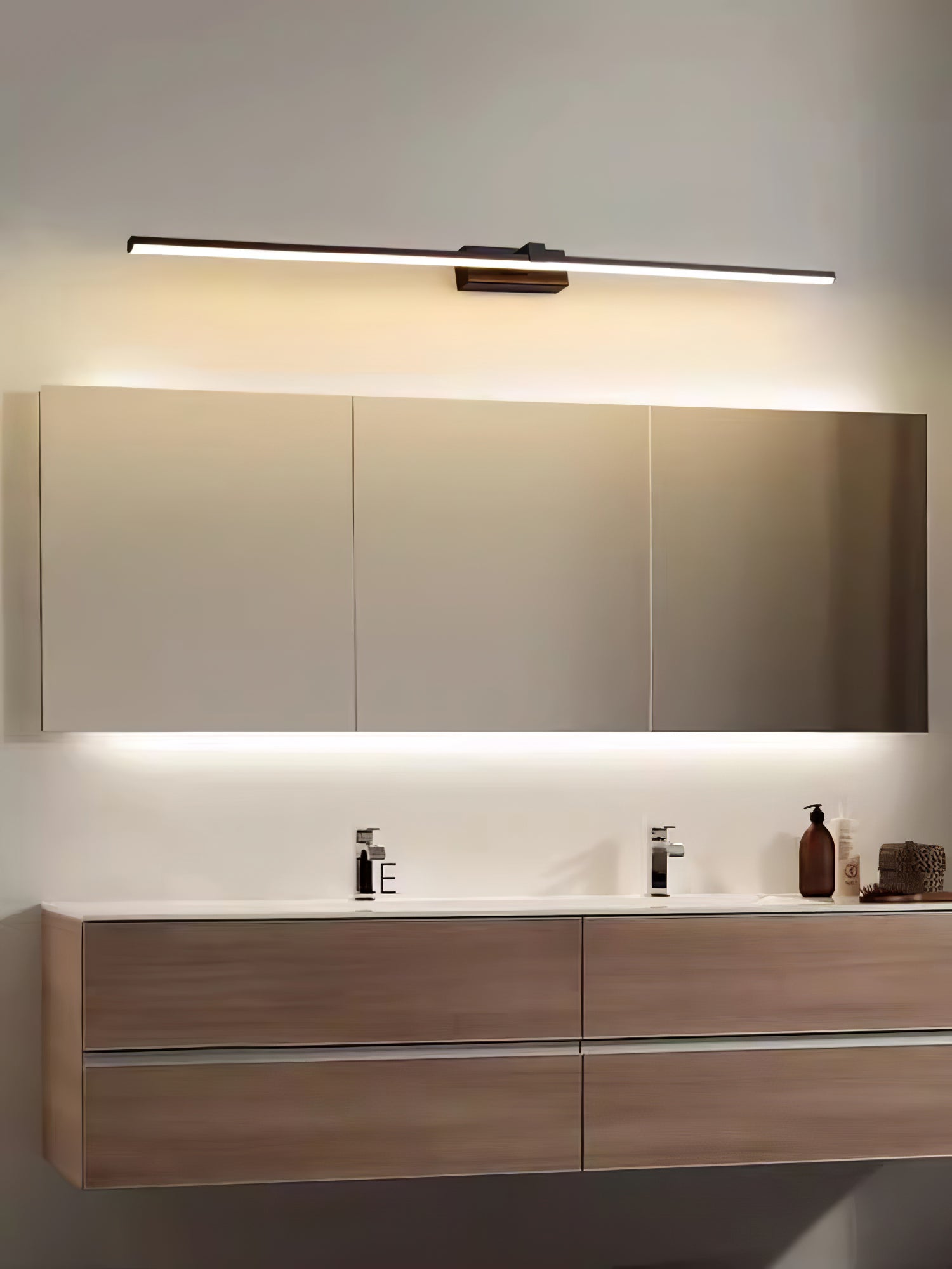 Yume Linear Modern Minimalist Mirror Wall Light