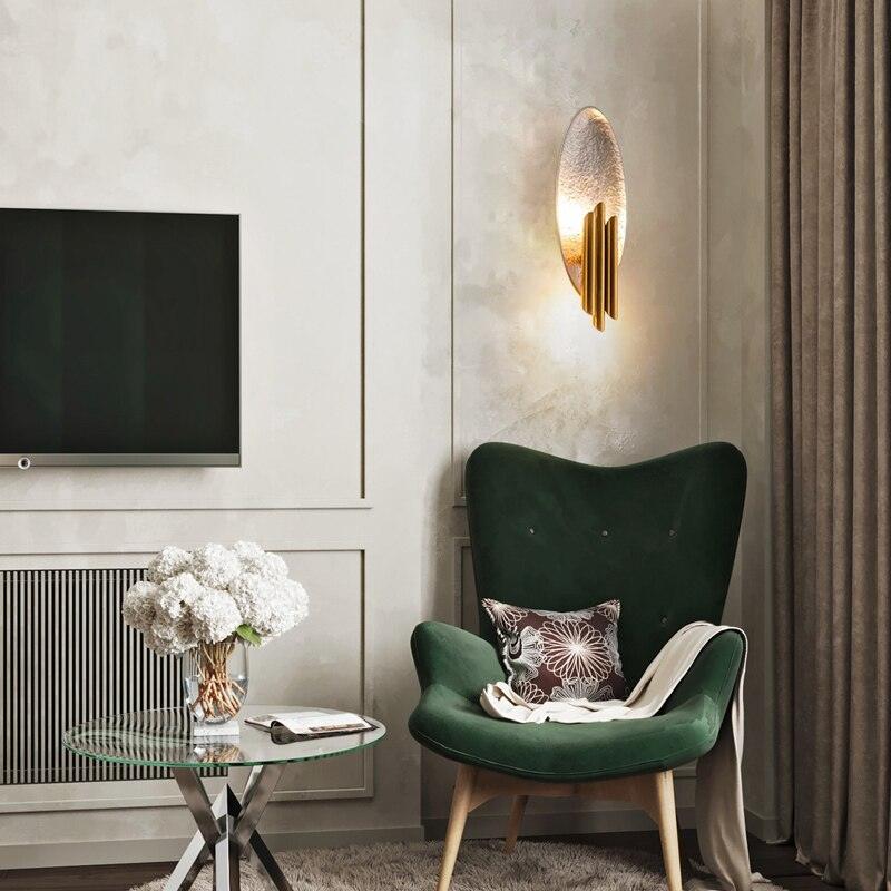 Aurerielle Wall Sconce Gold Black Minimalist