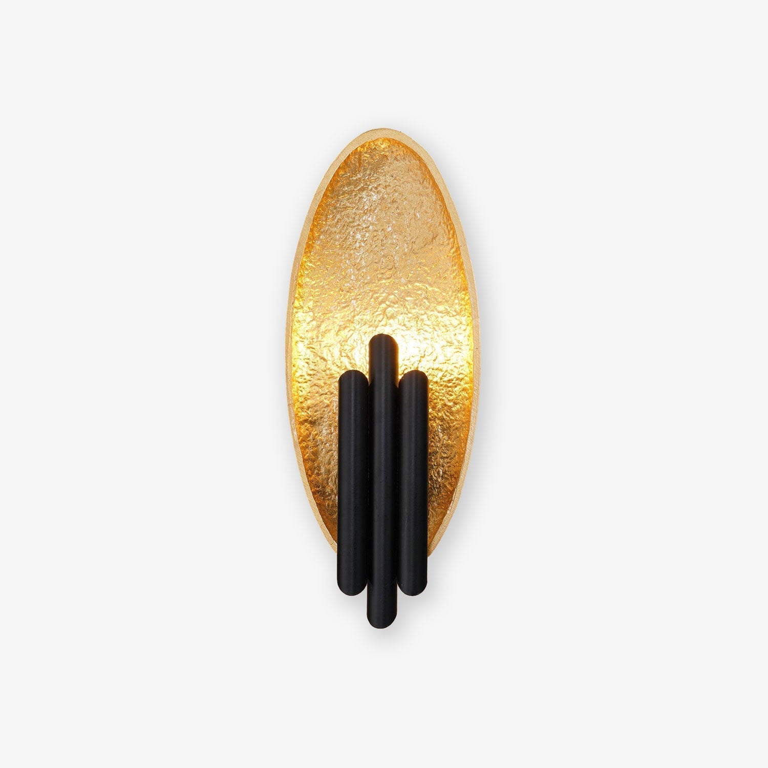 Aurerielle Wall Sconce Gold Black Minimalist