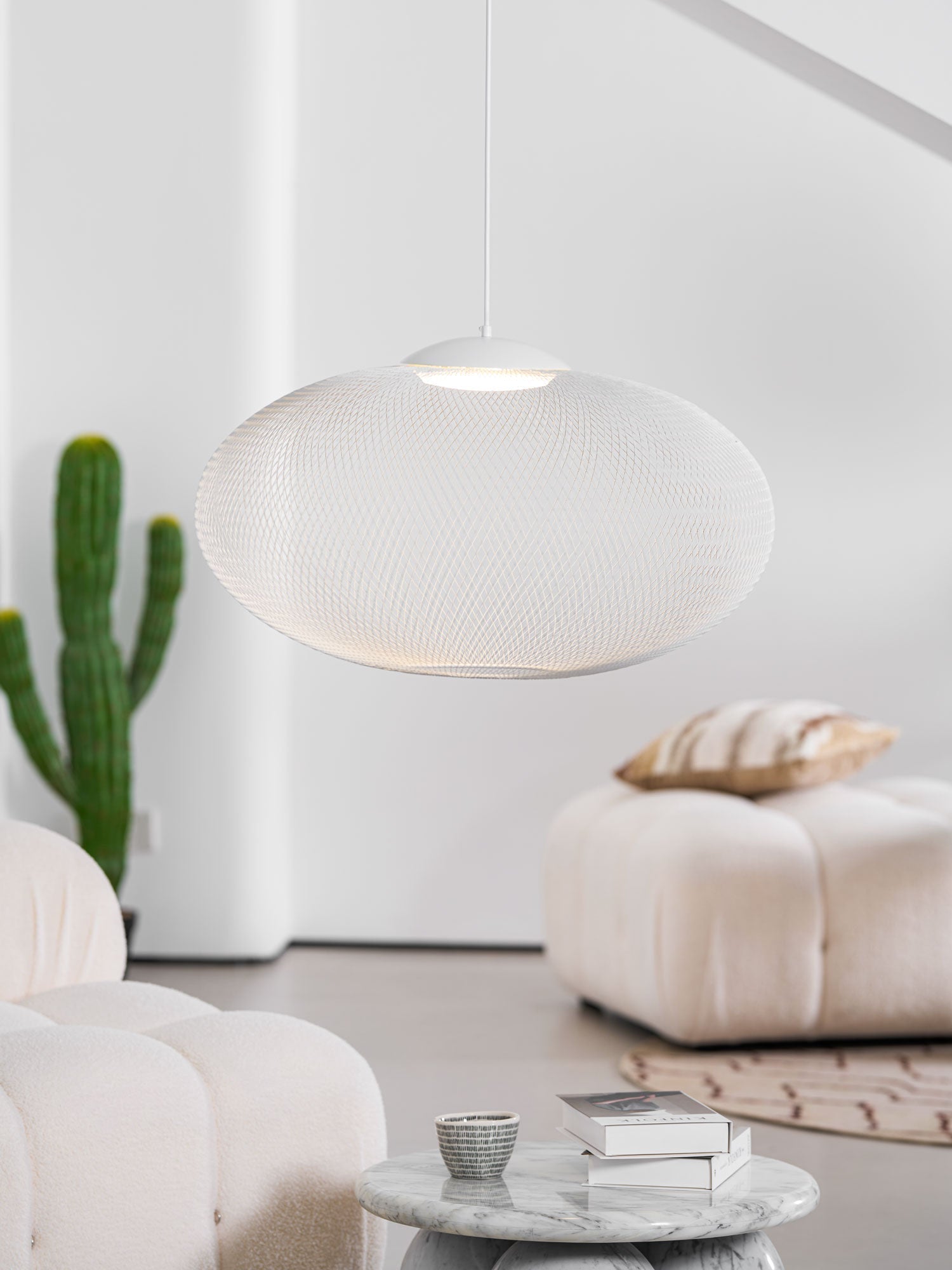 Orelenira Pendant Lamp Metallic Mesh Black