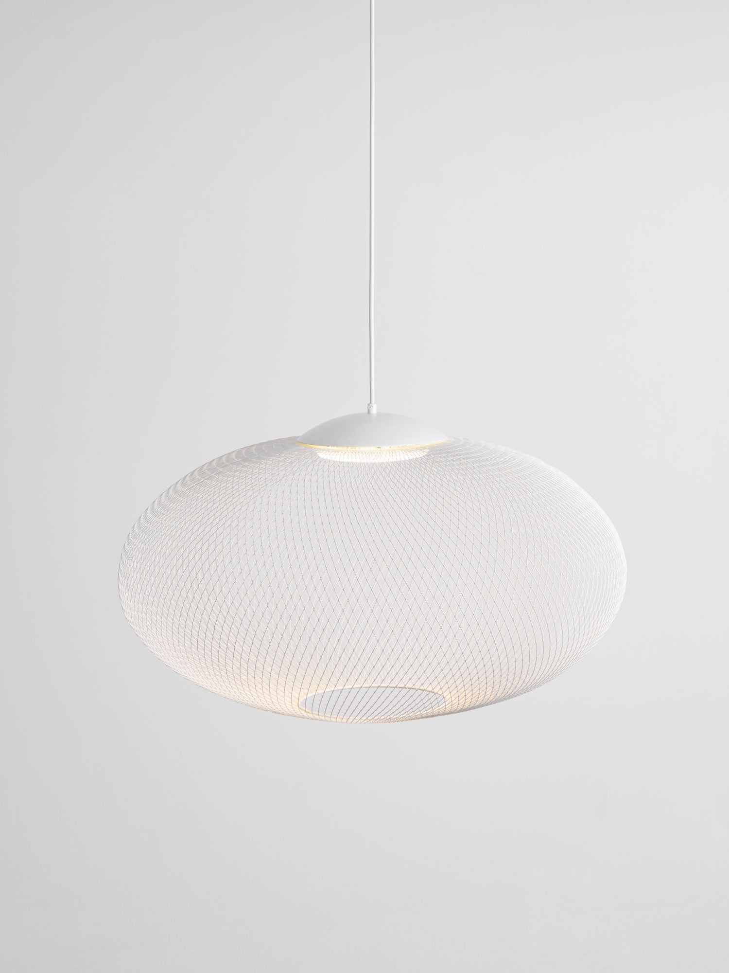Orelenira Pendant Lamp Metallic Mesh Black