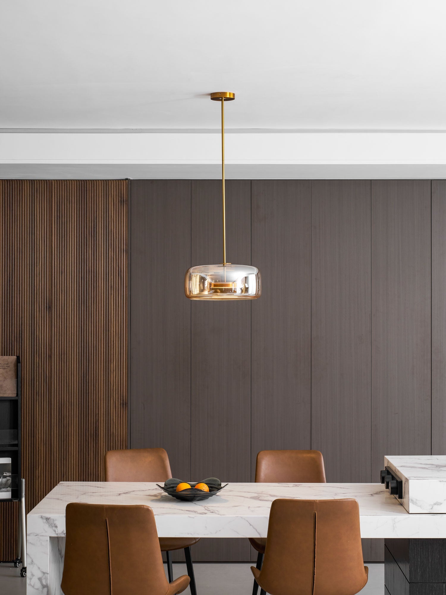 Willowstone Sphere Glass Pendant Light
