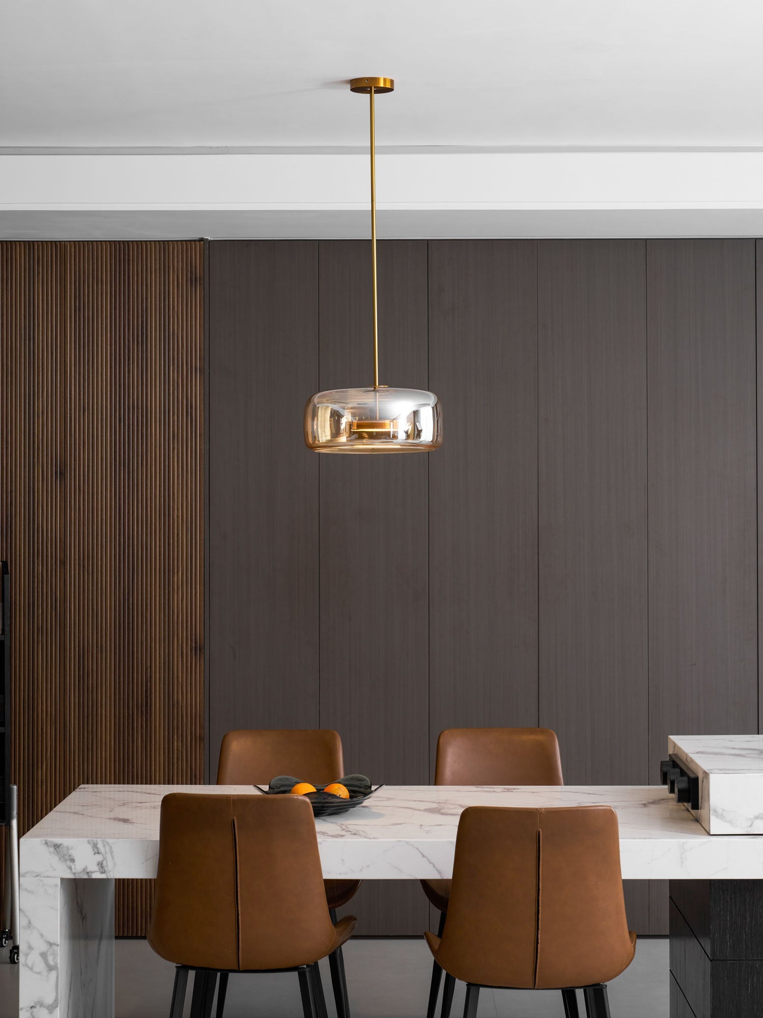 Willowstone Sphere Glass Pendant Light