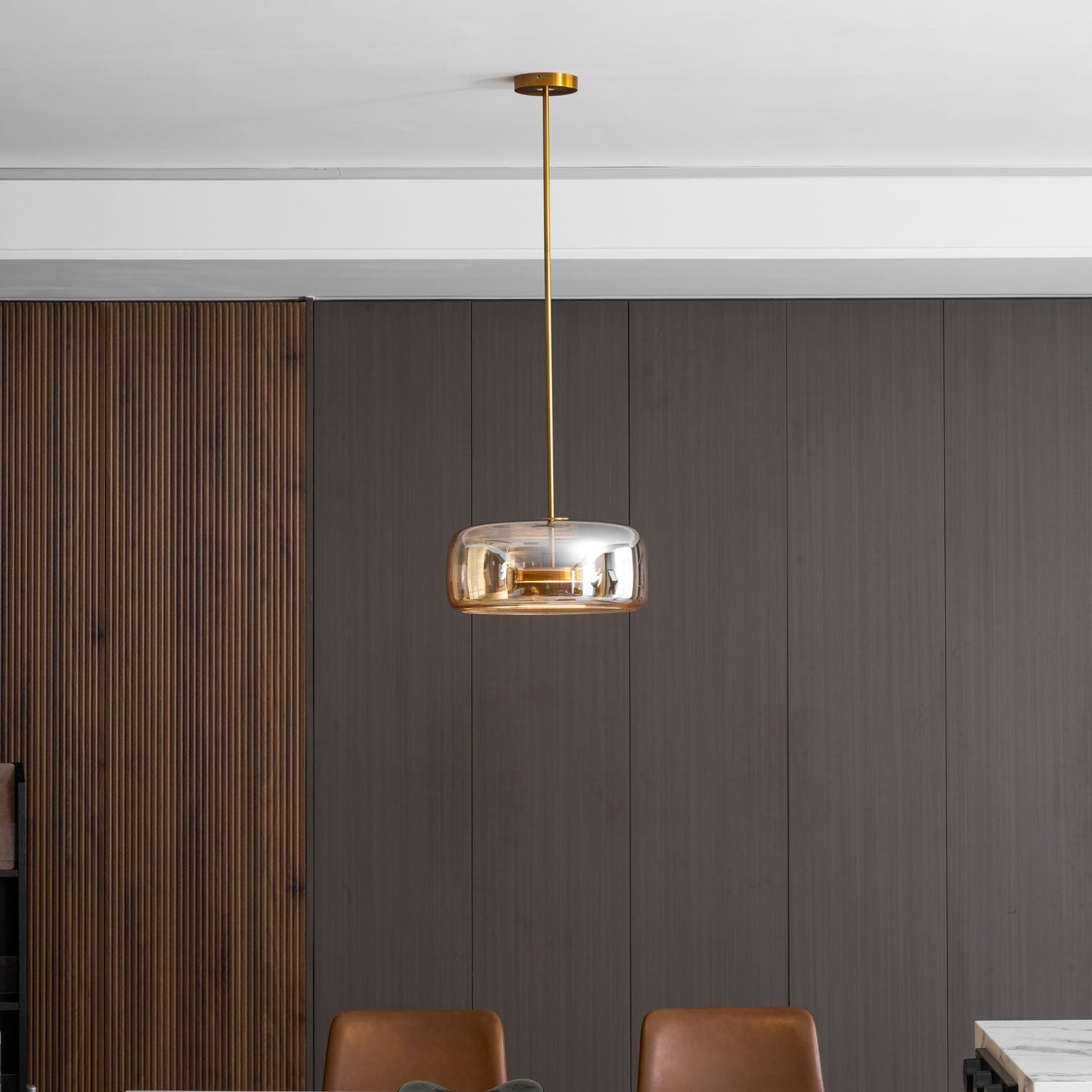 Willowstone Sphere Glass Pendant Light