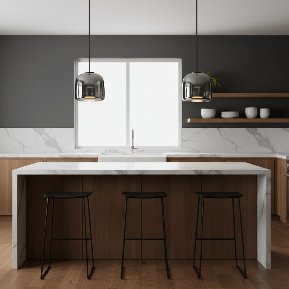 Willowstone Sphere Glass Pendant Light