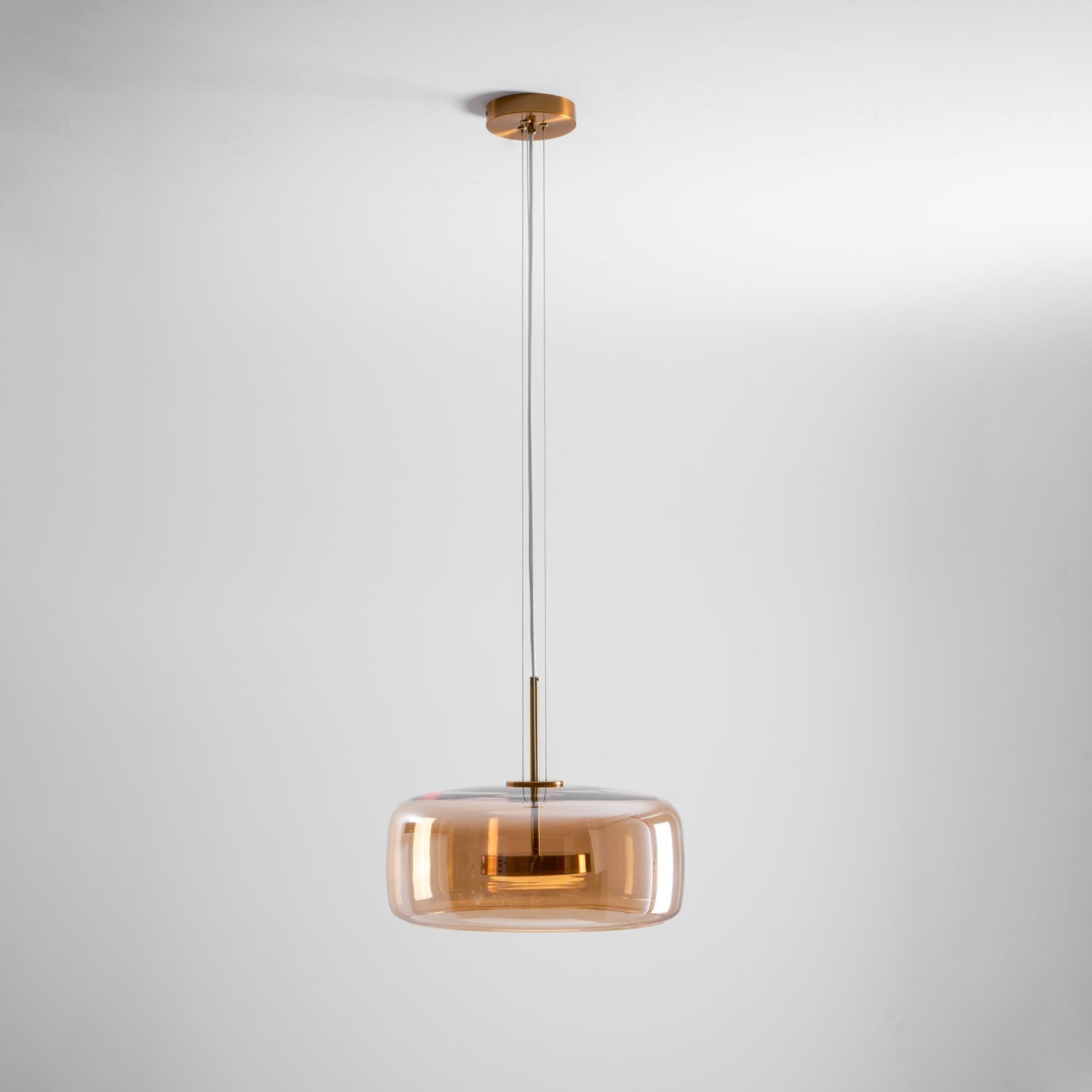 Obsidian Modern Glass Pendant Light