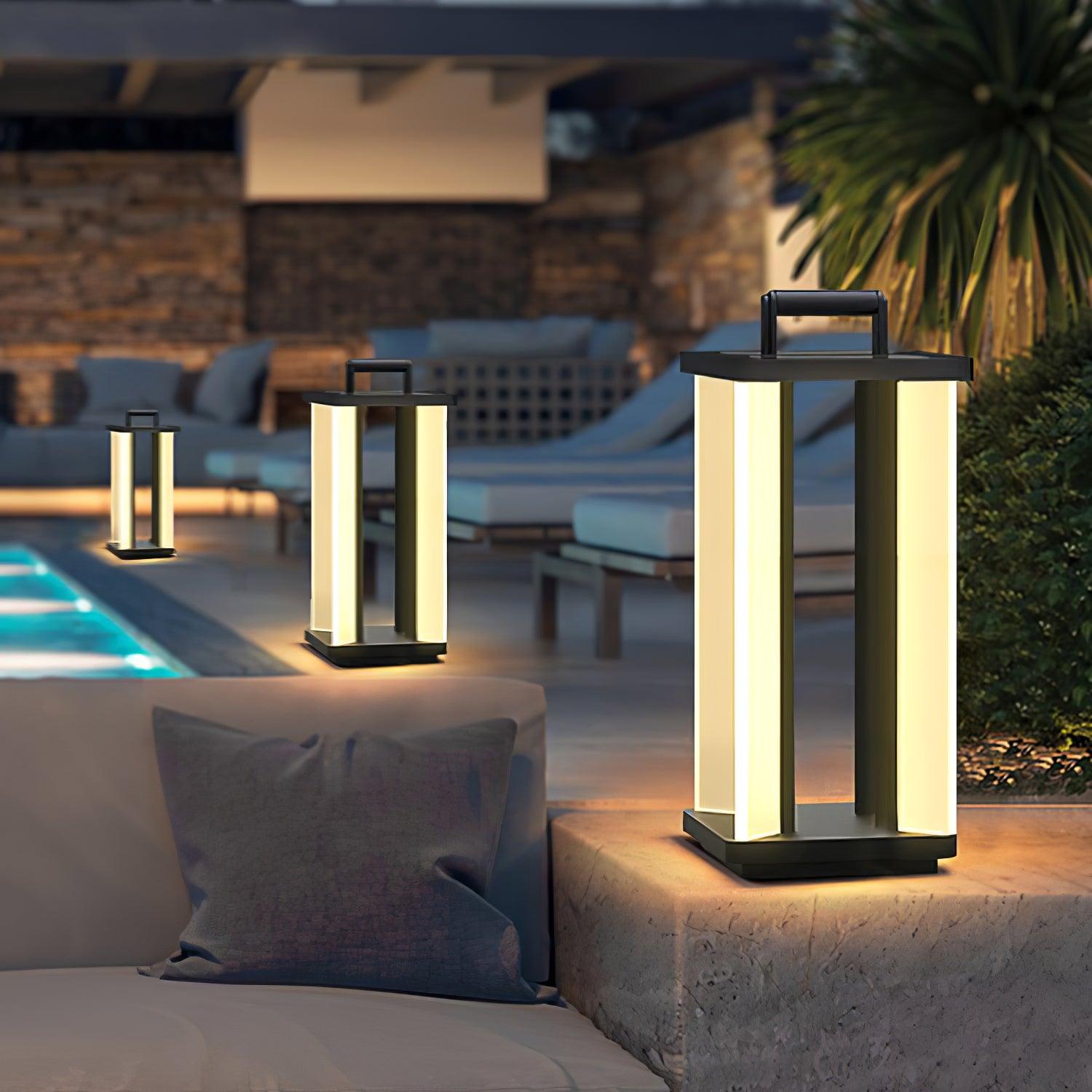 Yael Vintage Industrial Unique Outdoor Light