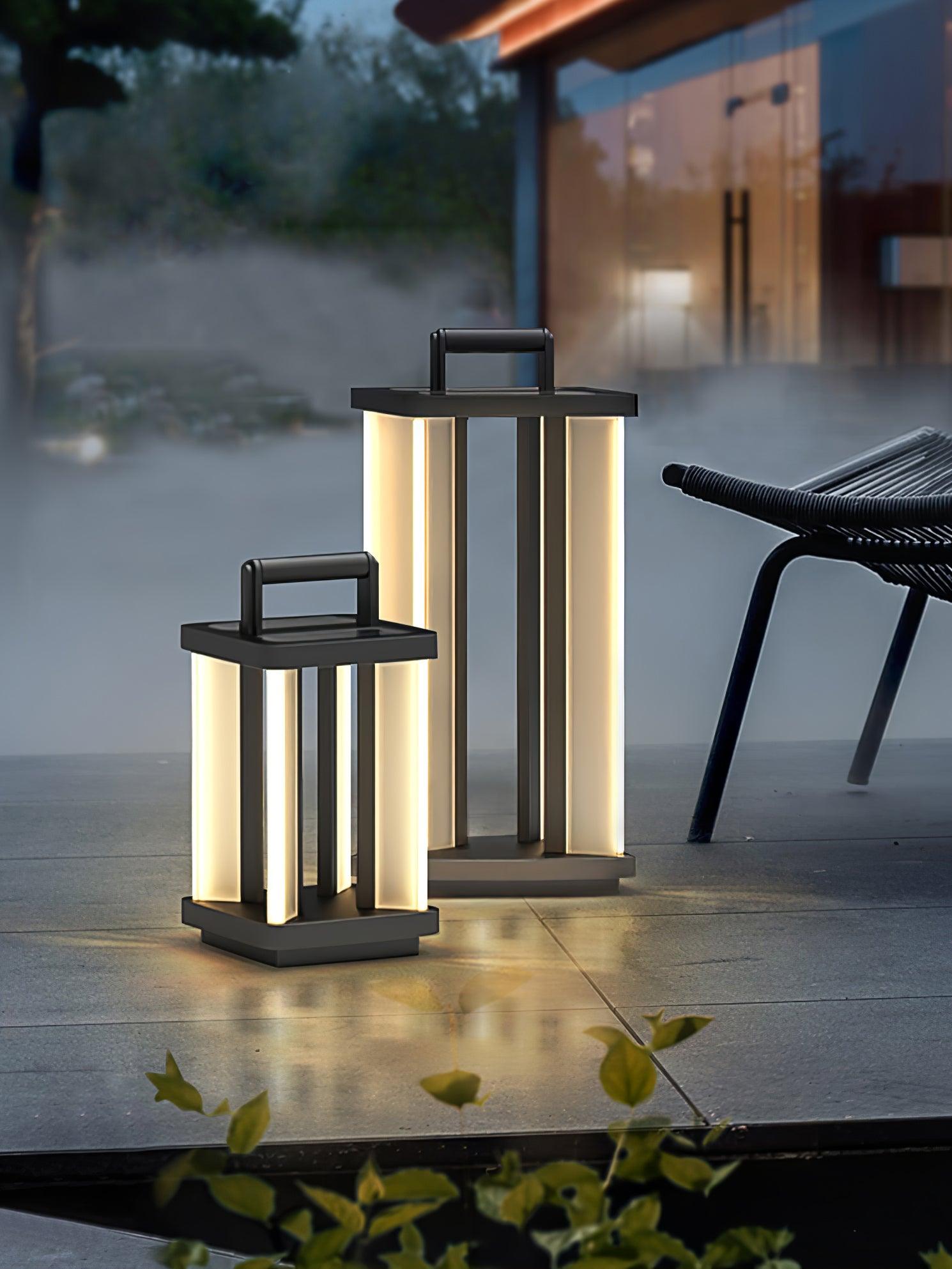 Yael Vintage Industrial Unique Outdoor Light