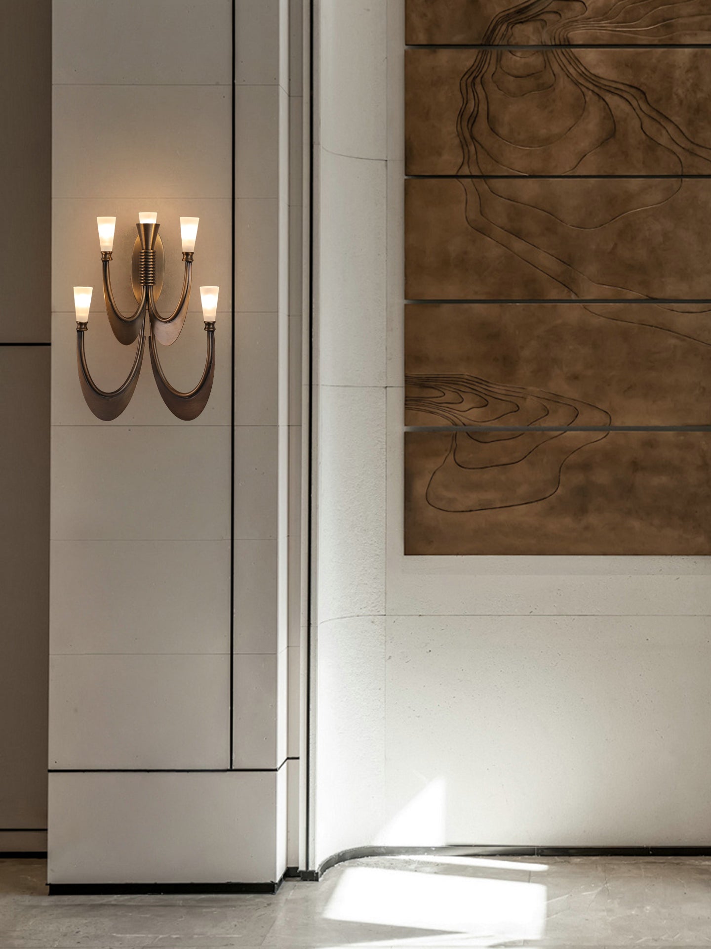 Metropolis Candelabra Sconce