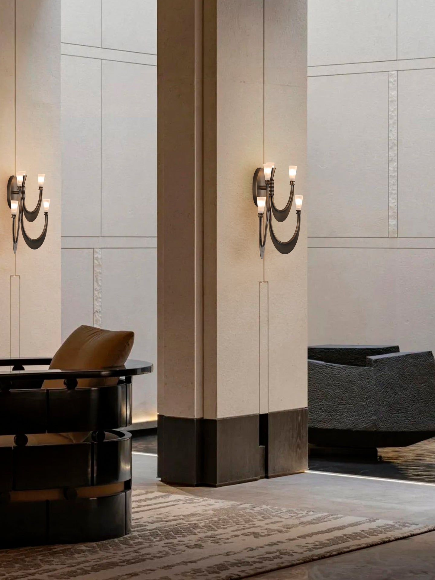 Metropolis Candelabra Sconce