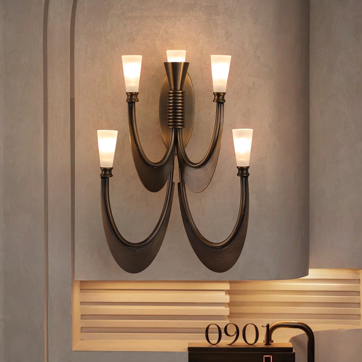Metropolis Candelabra Sconce