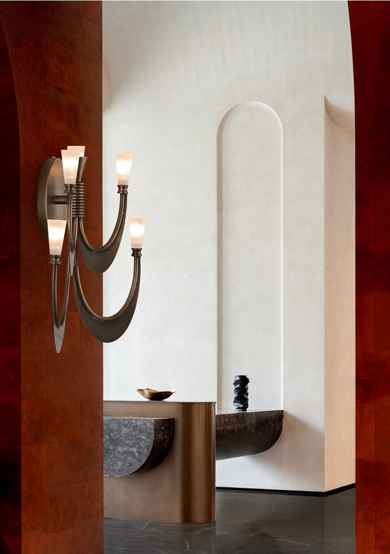 Metropolis Candelabra Sconce