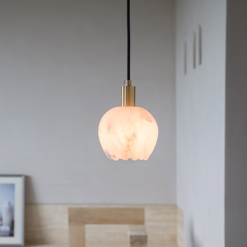 Albuenne Mian Alabaster Pendant Lamp