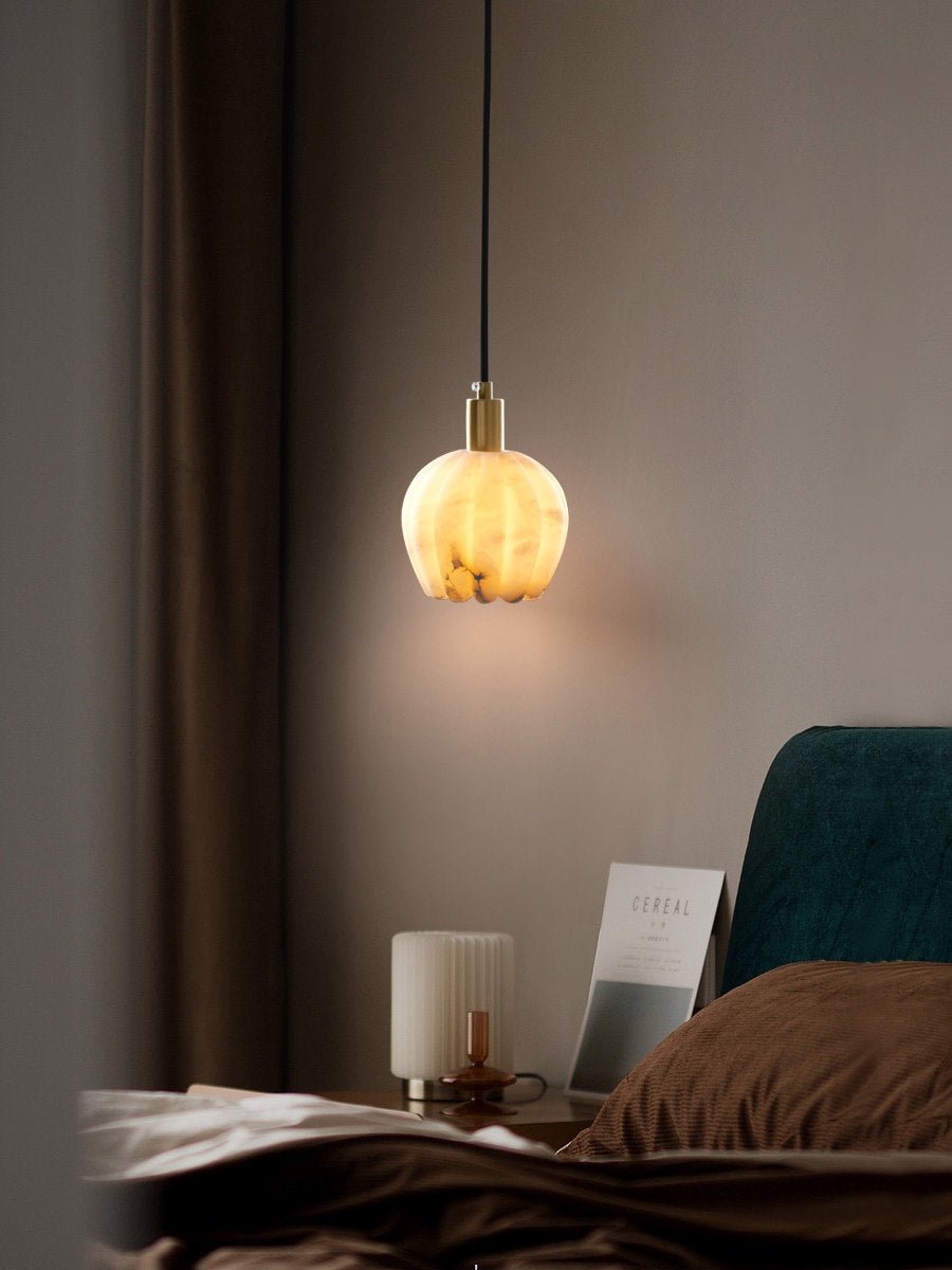 Albuenne Mian Alabaster Pendant Lamp