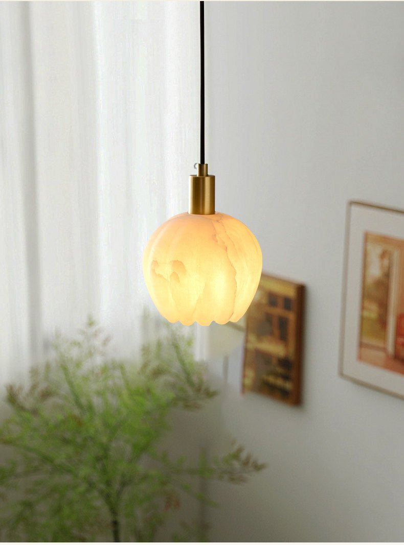 Albuenne Mian Alabaster Pendant Lamp