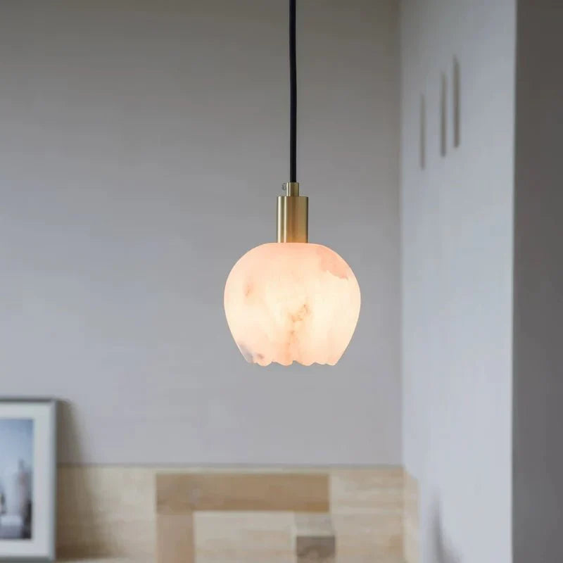 Albuenne Mian Alabaster Pendant Lamp