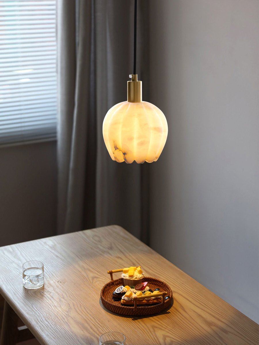 Albuenne Mian Alabaster Pendant Lamp