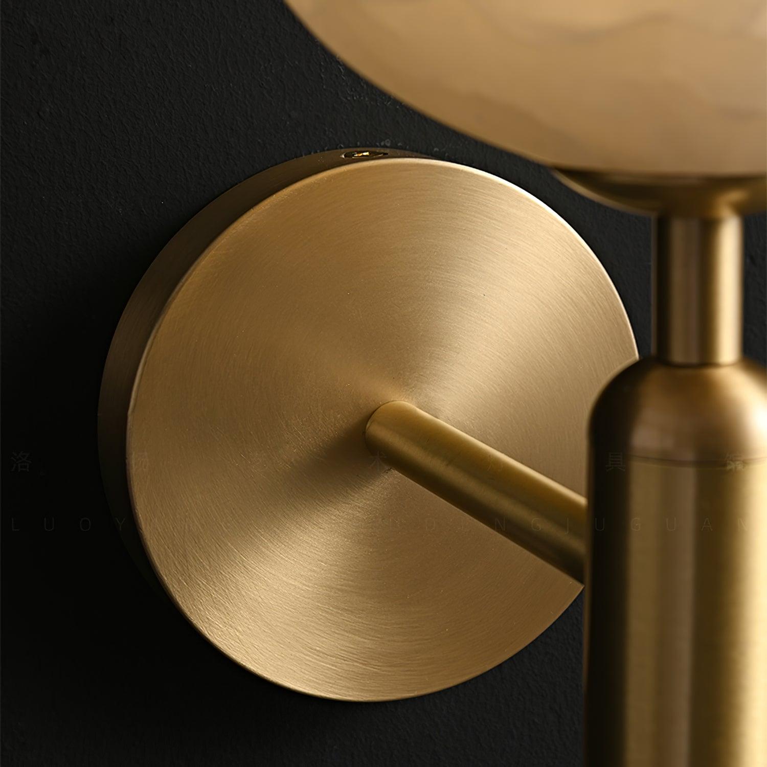 Ysoline Alabaster Plug-in Wall Lamp
