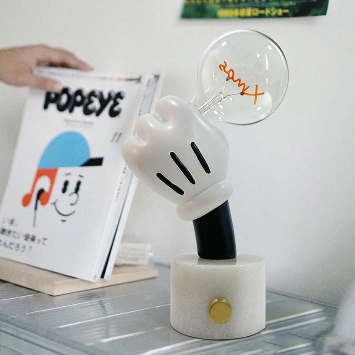 Cosoril Cartoon Gloved Table Lamp