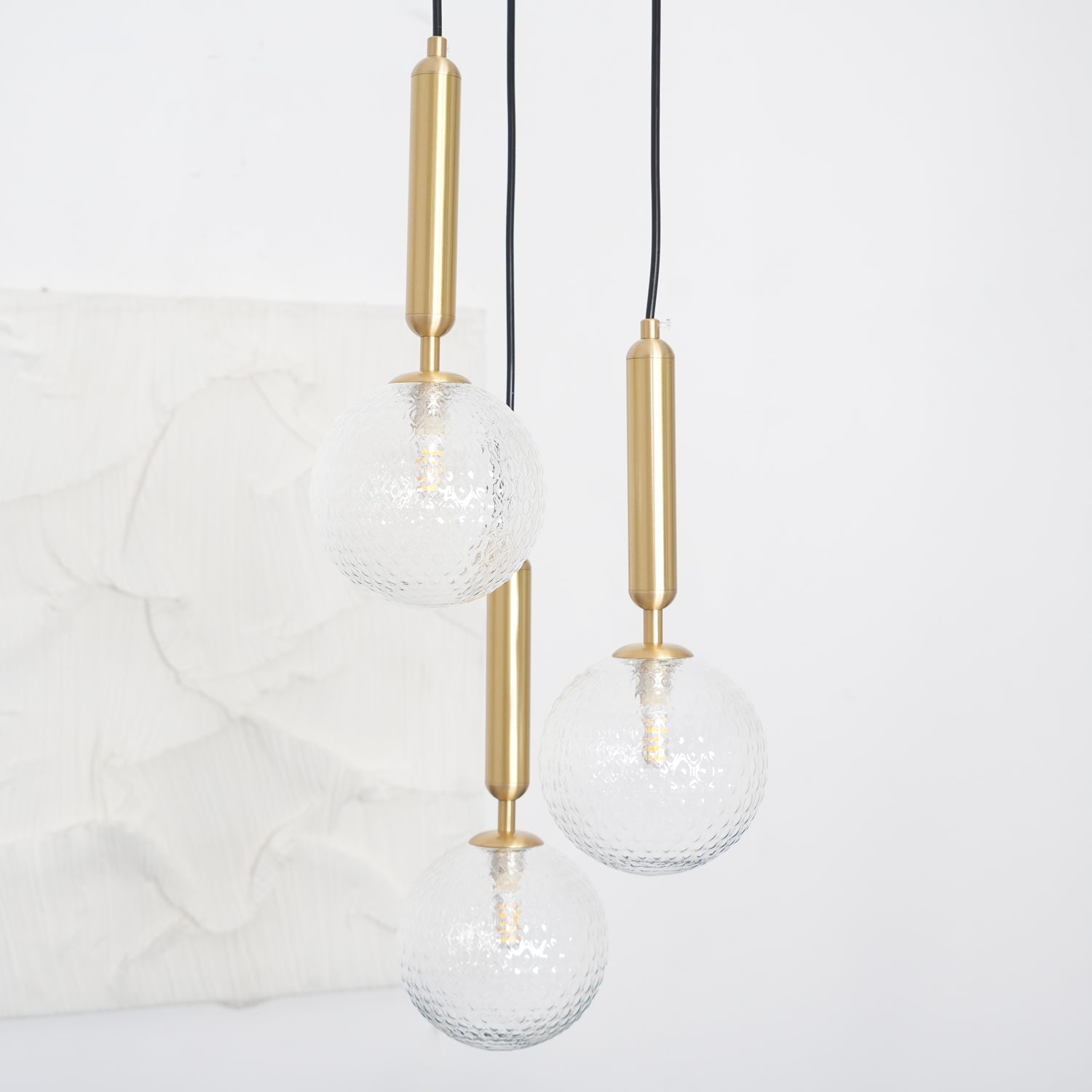 Aurelion Brass Industrial Pendant Light