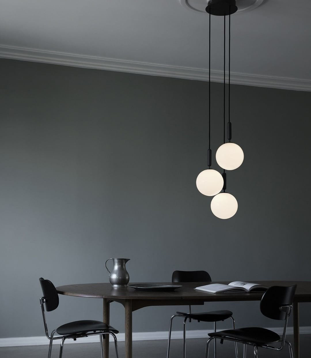 Lioraraya Glass Classic Industrial Pendant Light