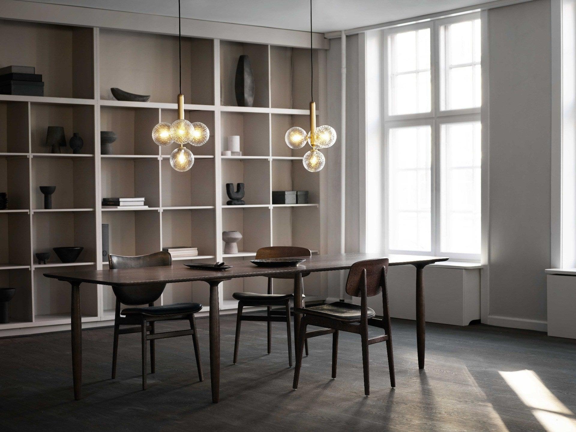Lioraraya Glass Classic Industrial Pendant Light