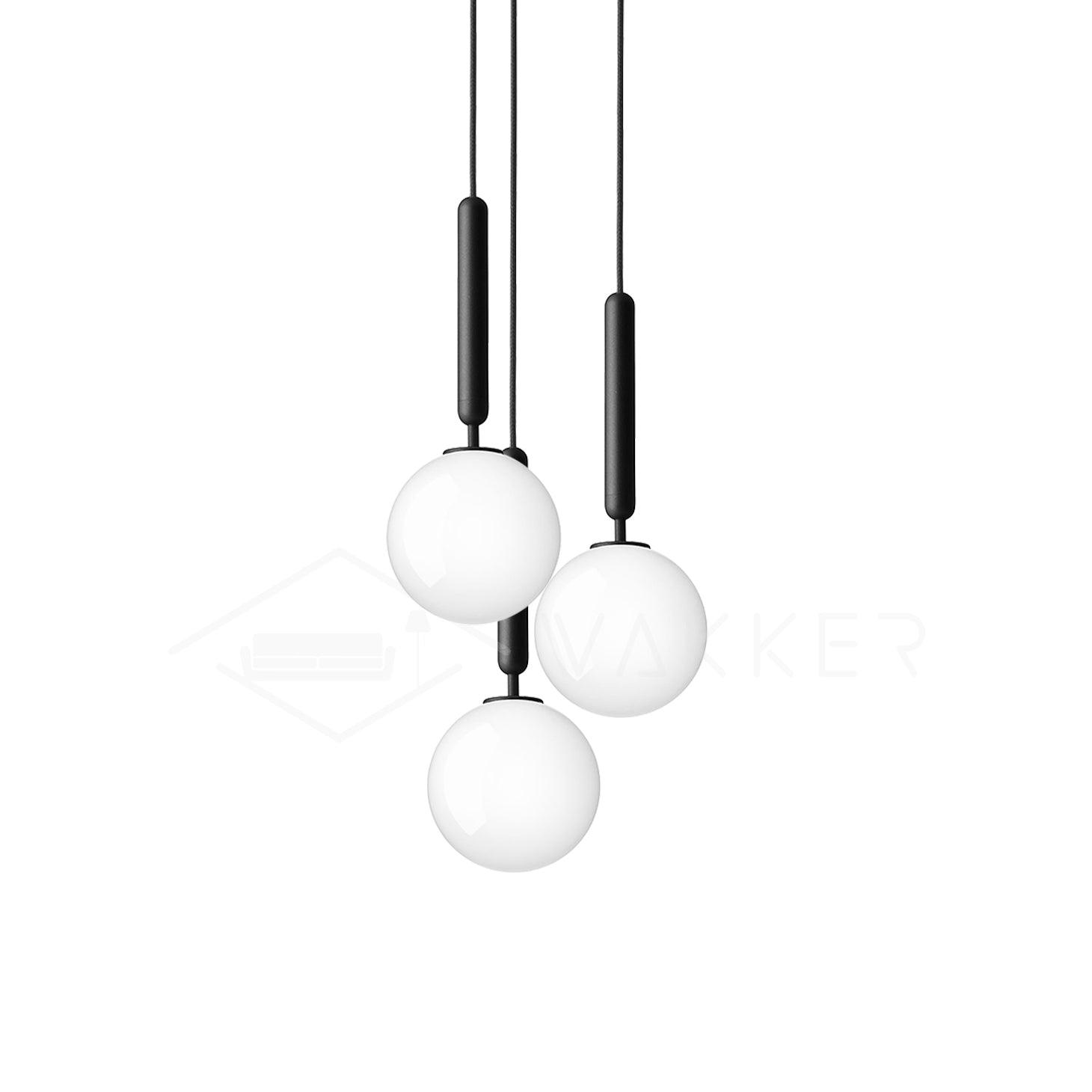 Lioraraya Glass Classic Industrial Pendant Light