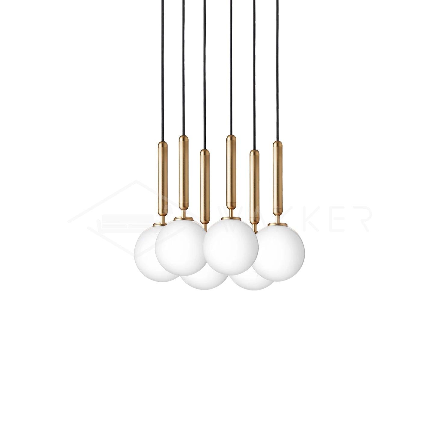 Aurelion Brass Industrial Pendant Light
