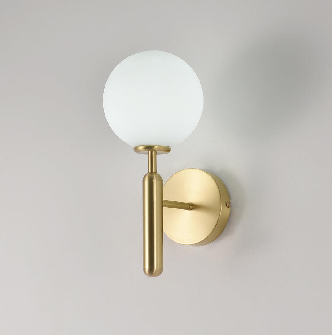 Kynlo Wall Lamp Plug In Glass Globe Nordic